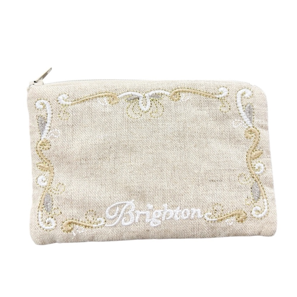 Brighton Embroidered Zipper Coin Pouch